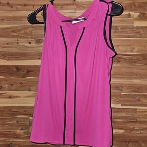 Calvin Klein Fuchsia and Black Tank Top